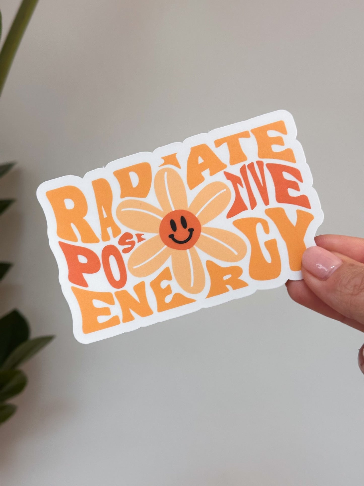 Radiate Positive Energy Sticker