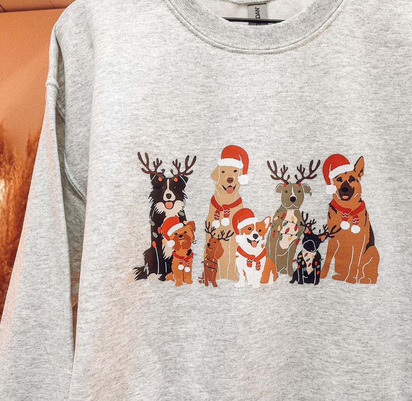 Christmas Dog Crewneck