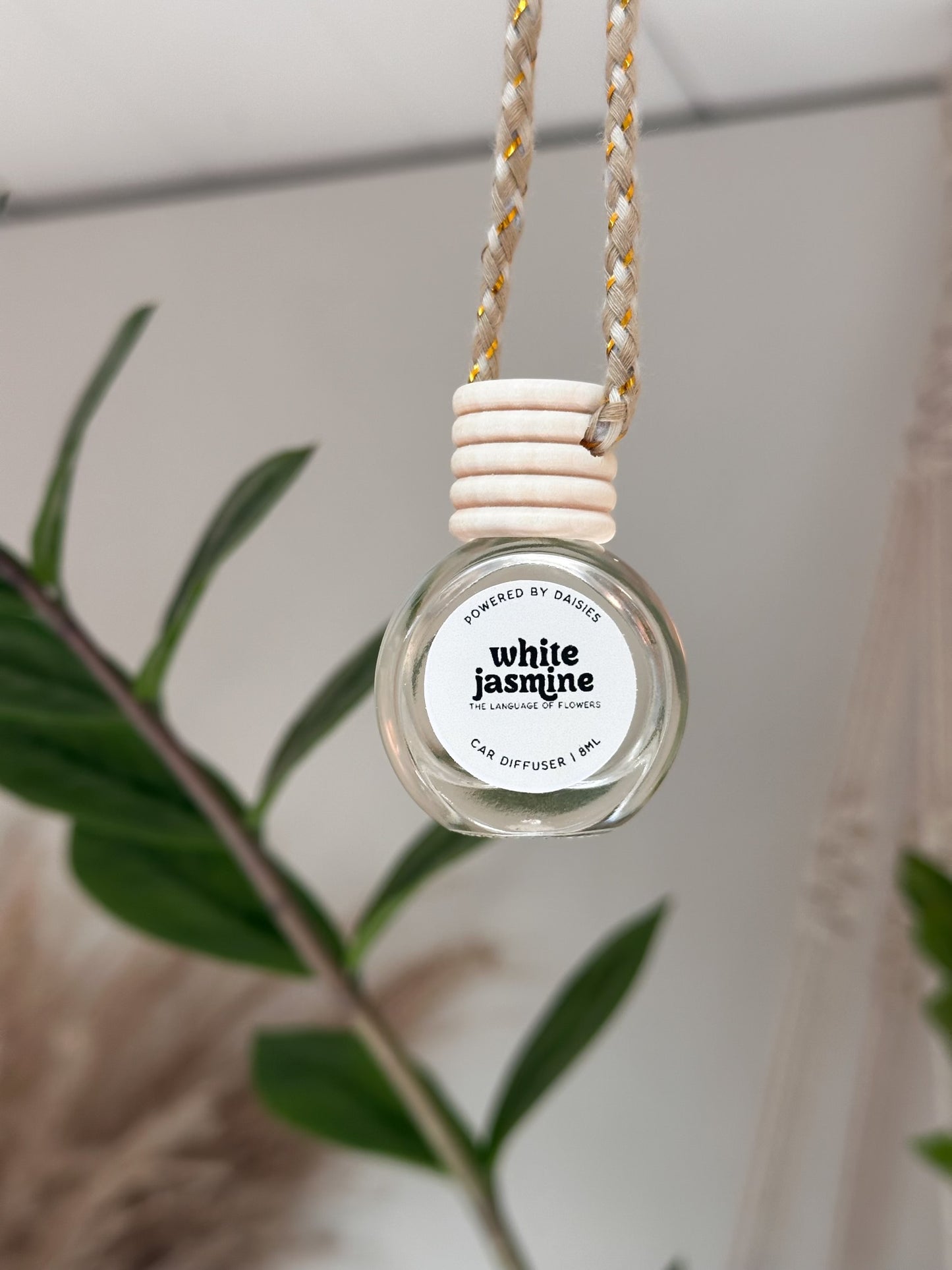 Car Oil Diffuser White Jasmine scent