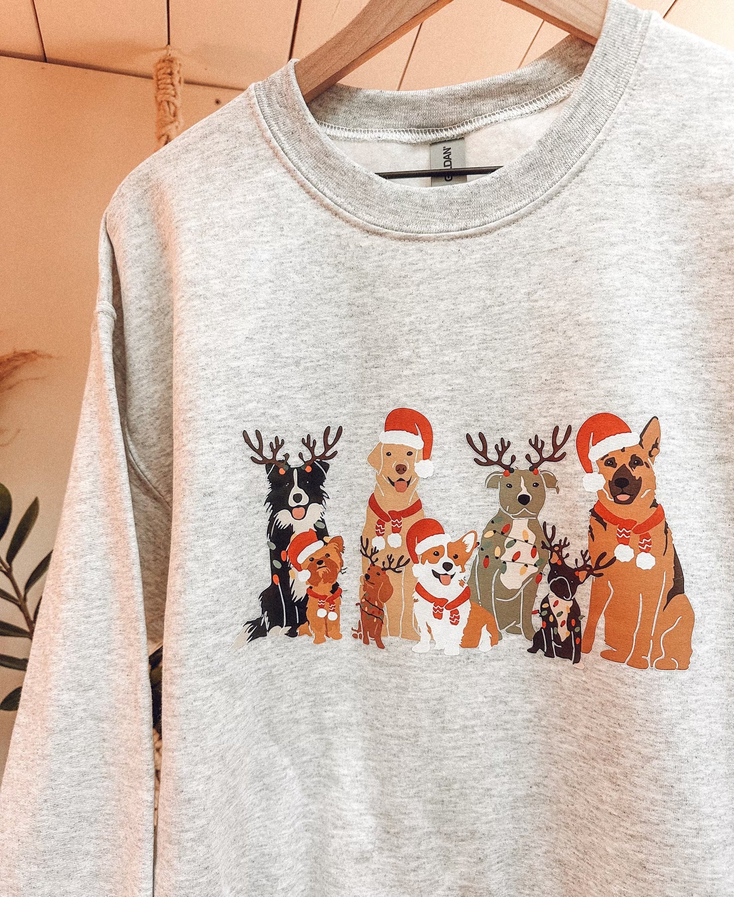 Christmas Dog Crewneck