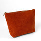 Terracotta Corduroy Carry-All Pouch