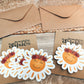 Smiling Sun with Flower Crown Sticker