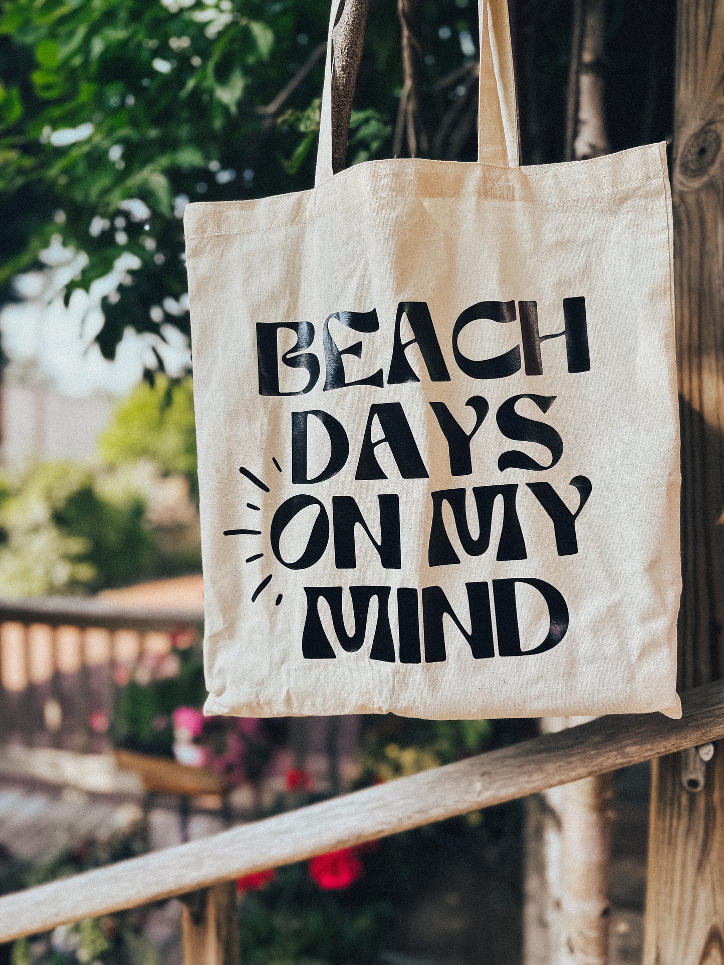 Beach Days On My Mind Tote Bag