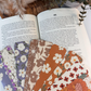 Retro Floral Bookmark