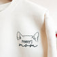 Custom Cat Ears Crewnecks | Cat Mom Crewneck | Cat Mother's Day Gift | Pet Parent Gift