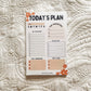 Daily Planner Notepad, To Do List Notepad, 50 Sheet Planner Notepad, Hourly Planner, Floral Planner, Organization Gifts