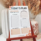 Daily Planner Notepad, To Do List Notepad, 50 Sheet Planner Notepad, Hourly Planner, Floral Planner, Organization Gifts